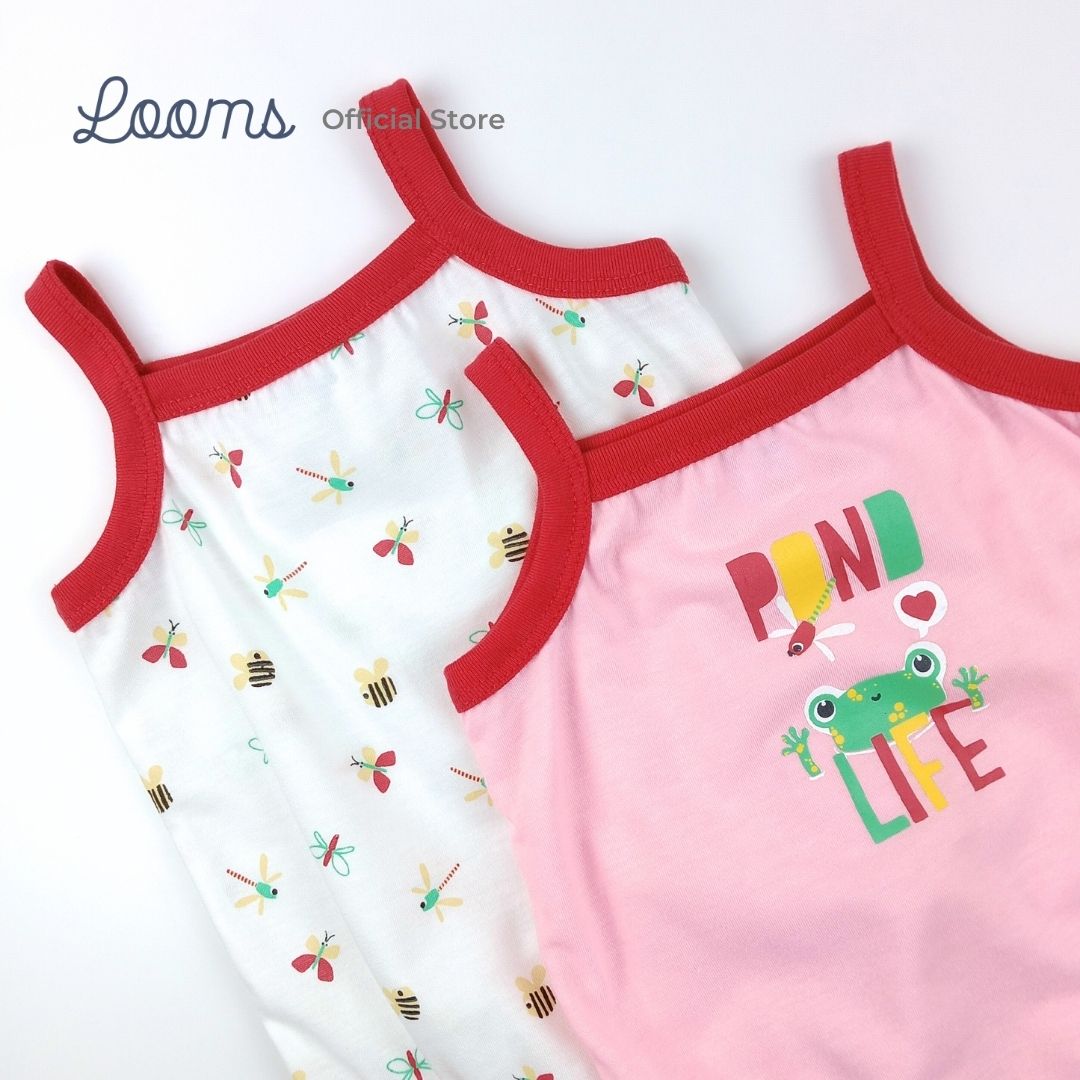 POND LIFE 2 IN 1 SLEEVELESS ONESIE SET FOR INFANTS (0-12 MOS)