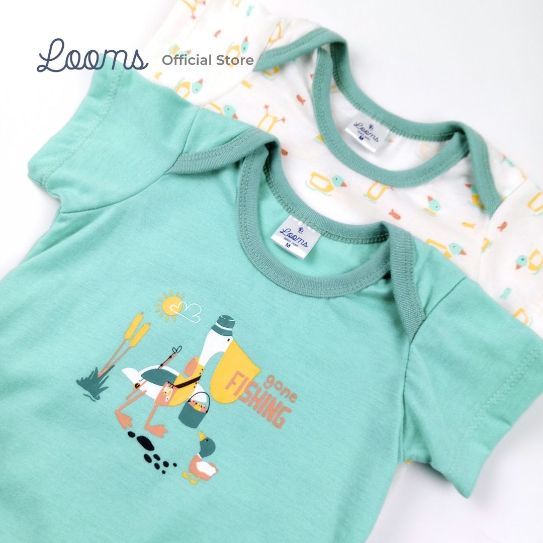 POND LIFE 2 IN 1 ONESIE SET FOR INFANTS (0-12 MOS)