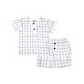 PLAIDS SHIRT AND BLOOMER SHORTS FOR INFANTS (3-12 MONTHS)