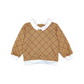 PLAIDS COLLARED SWEATSHIRT FOR INFANTS (3-12 MONTHS)