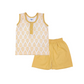 Oriental Boys Tank Top and Shorts Set for Infants 3-12 Months