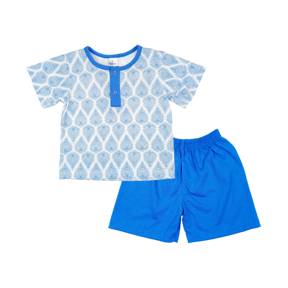 Oriental Boys Shirt and Shorts Set for Infants 3-12 Months