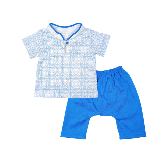 Oriental Boys Shirt and Pants Set for Infants 3-12 Months