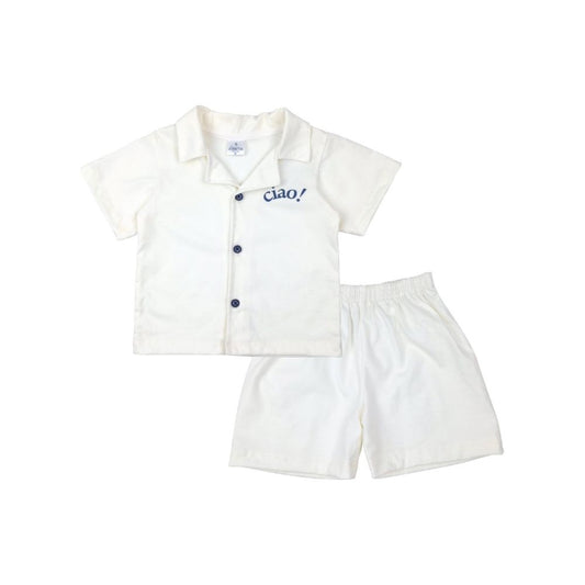 TUSCANY POLO AND SHORTS SET FOR INFANTS 3-12 MONTHS