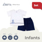 HAMPTONS T-SHIRT AND SHORTS SET FOR INFANTS (3-12 MOS)