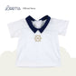 HAMPTONS SHIRT WITH SUSPENDER SHORTS SET FOR INFANTS (3-12 MOS)