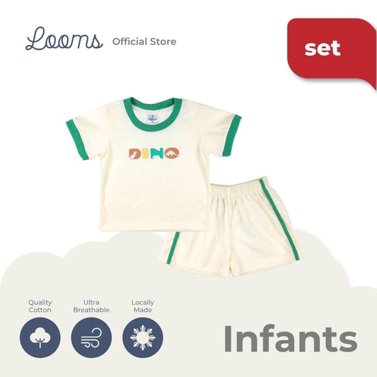 DINOVERSE T-SHIRT AND SHORTS SET FOR INFANTS (3-12 MOS)