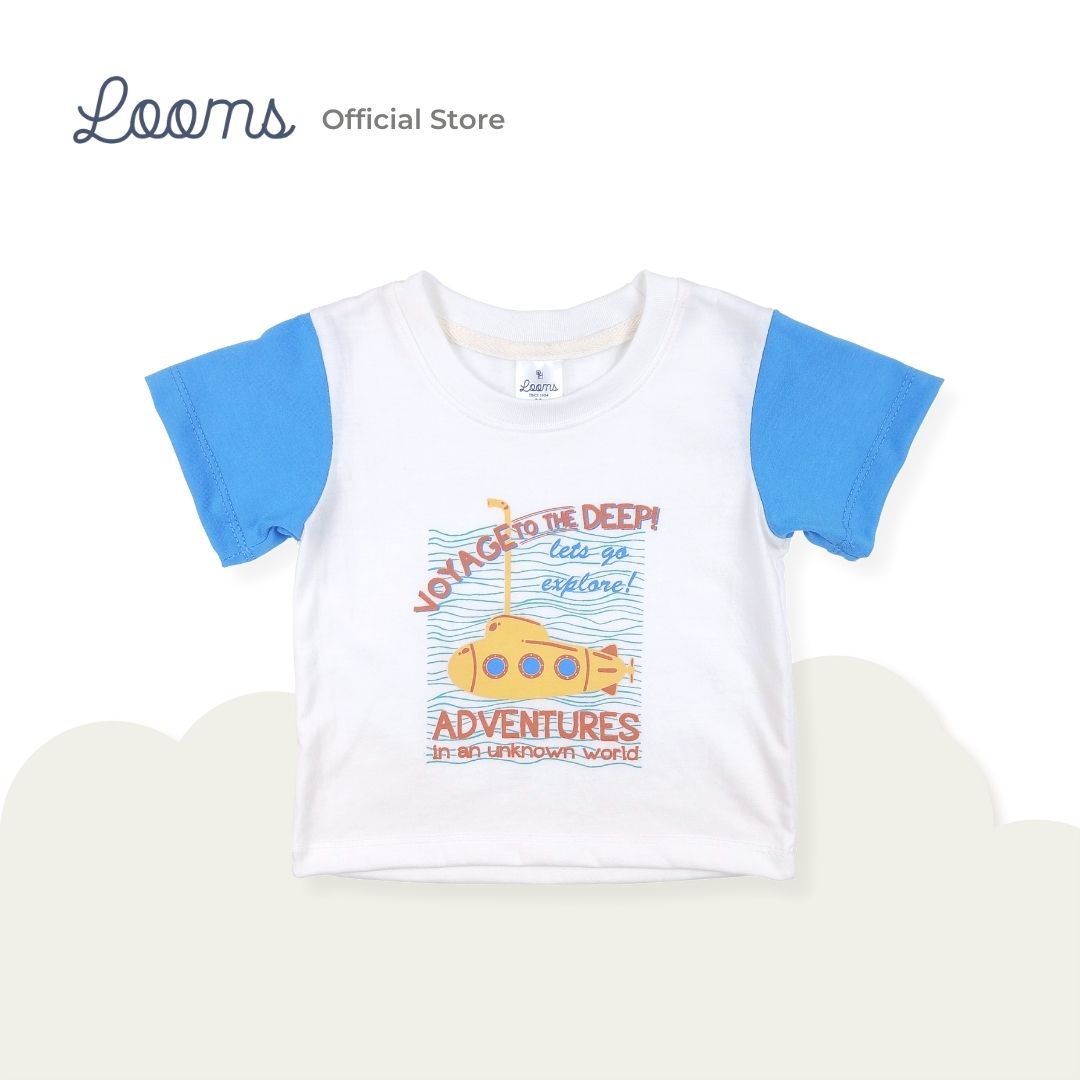 VOYAGE T-SHIRT AND SHORTS SET FOR INFANTS (3-12 MOS)