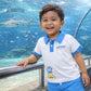 VOYAGE POLO SHIRT AND SHORTS SET FOR INFANTS (3-12 MOS)