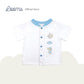 PARATROOPER BUTTONED SHIRT AND SHORTS SET FOR INFANTS (3-12 MOS)