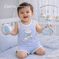 PARATROOPER MUSCLE TEE AND SHORTS SET FOR INFANTS (3-12 MOS)