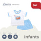PARATROOPER T-SHIRT AND SHORTS SET FOR INFANTS (3-12 MOS)