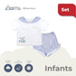 PARATROOPER COLLARED SHIRT AND SHORTS SET FOR INFANTS (3-12 MOS)