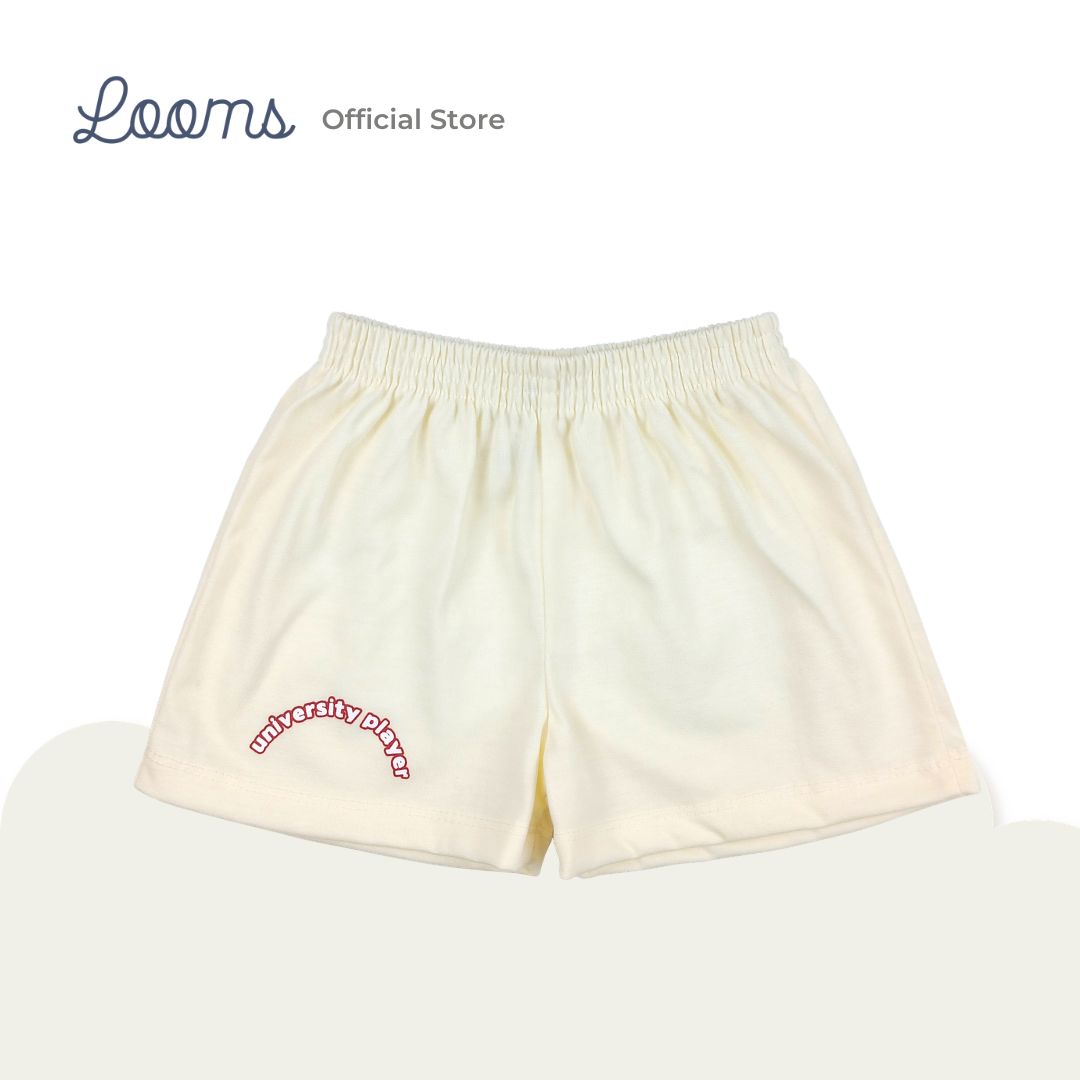 BEAR CAMPUS T-SHIRT AND SHORTS SET FOR INFANTS (3-12 MOS)
