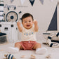 LITTLE SAILOR T-SHIRT AND SHORTS SET FOR INFANTS (3-12 MOS)