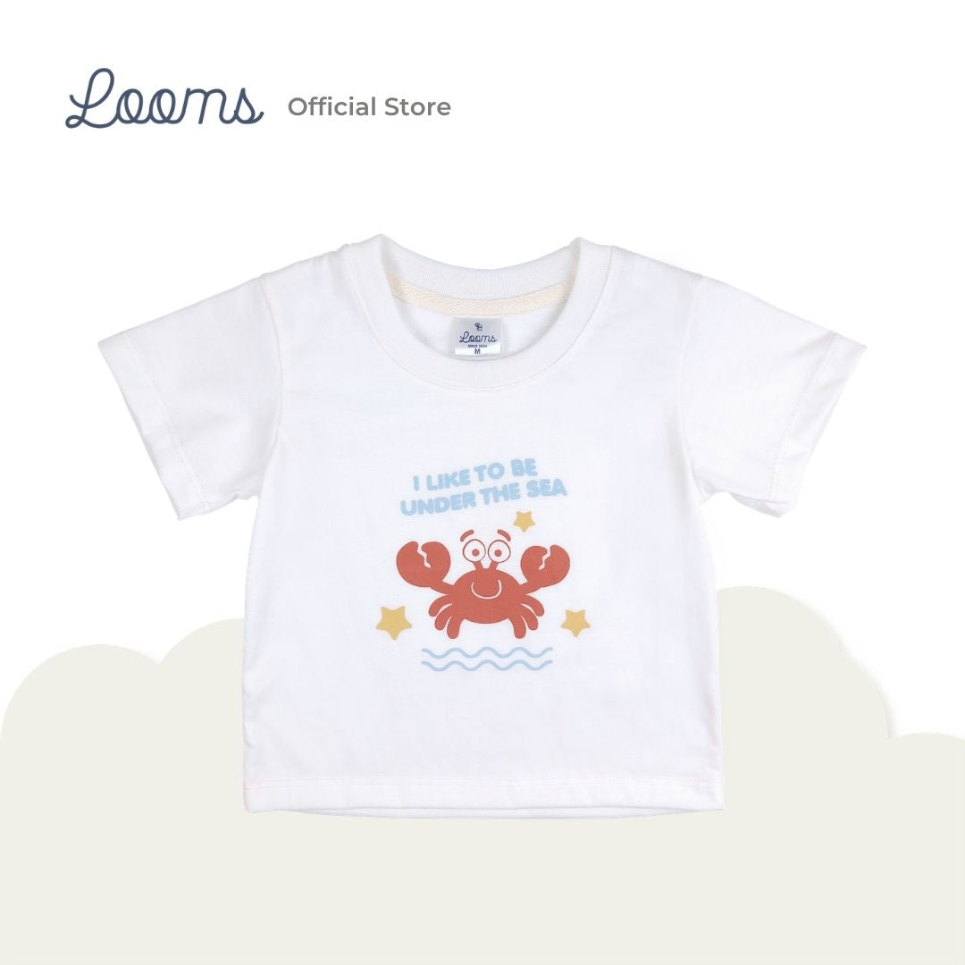CRABBY CREW T-SHIRT AND SHORTS SET FOR INFANTS (3-12 MOS)
