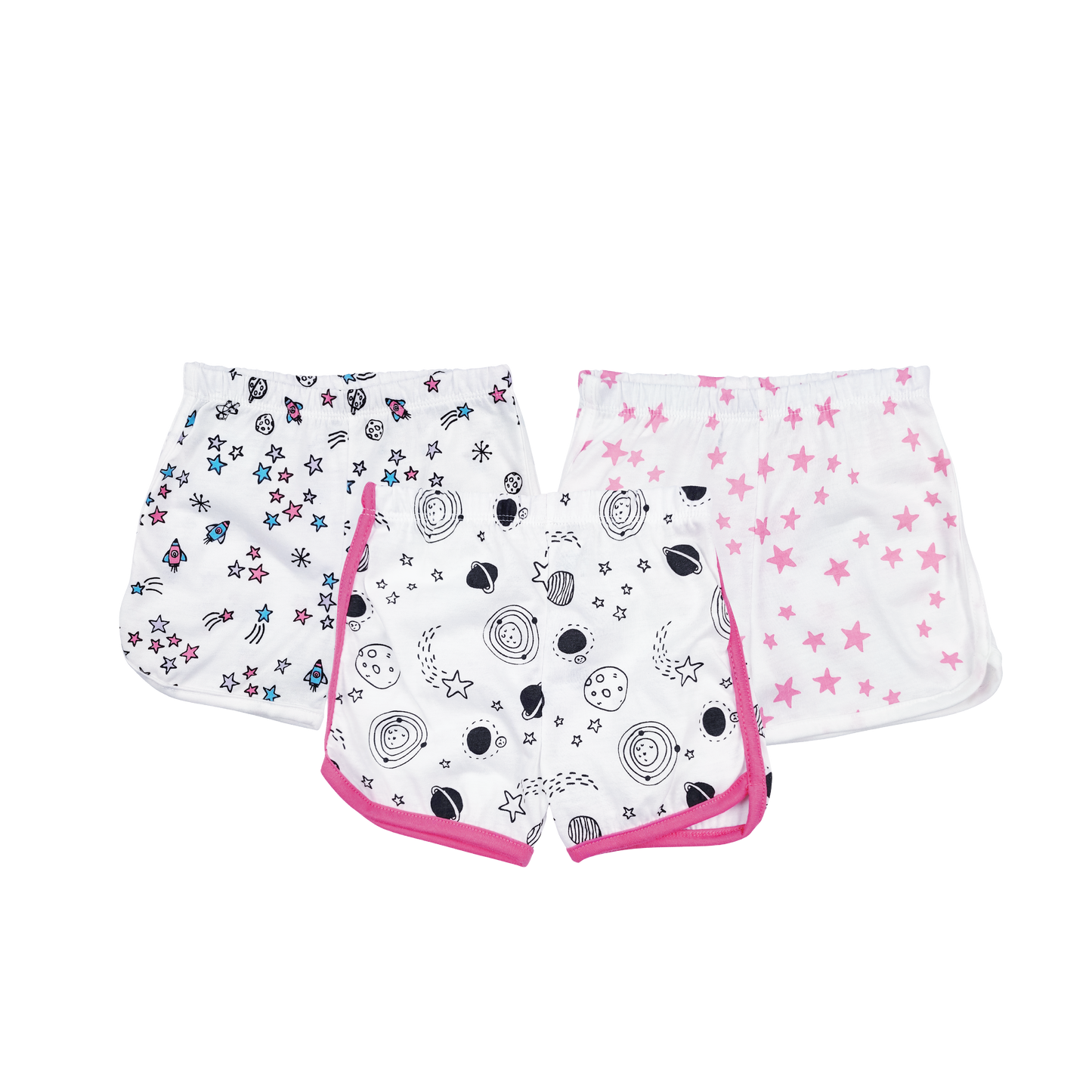 SPACE KIDS 3IN1 SHORTS FOR INFANTS