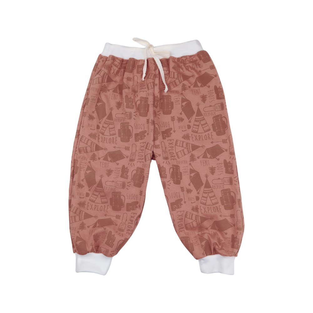 CAMPERS SWEATER & PANTS FOR TODDLERS (1-3 YRS OLD)