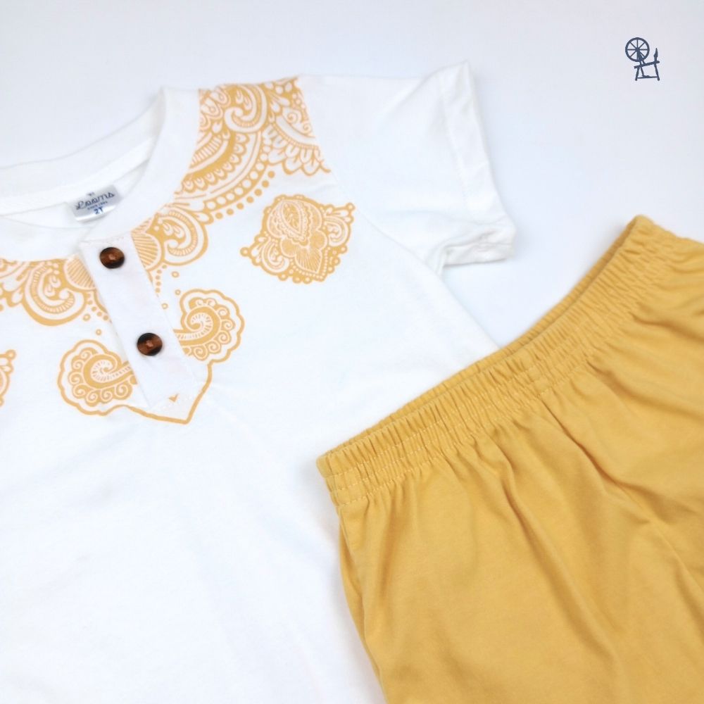 SURAMYA SHIRT AND SHORTS FOR TODDLERS 1-4 YEARS OLD