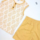 SURAMYA TANK TOP AND SHORTS FOR TODDLERS 1-4 YEARS OLD