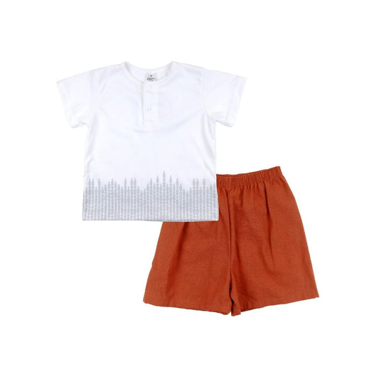 SEFRIYA T-SHIRT AND SHORTS SET FOR TODDLERS 1-3 YEARS OLD