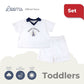 FRENCH SUMMER OVERSIZED SHIRT AND SHORTS SET FOR TODDLERS (1-3 YRS)