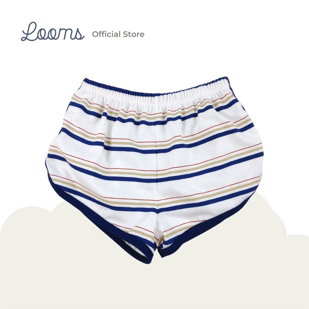 FRENCH SUMMER COLLARED SHIRT AND SHORTS SET FOR TODDLERS (1-3 YRS)