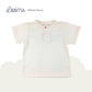FRENCH SUMMER SHIRT AND SUSPENDER SHORTS SET FOR TODDLERS (1-3 YRS)