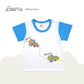 RACER T-SHIRT AND SHORTS SET FOR TODDLERS (1-3 YRS)