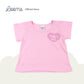 PINK TEDDY 3 IN 1 (3 PCS. PACK) BASICS FOR GIRLS INFANT TO TODDLER (0-3 YRS)