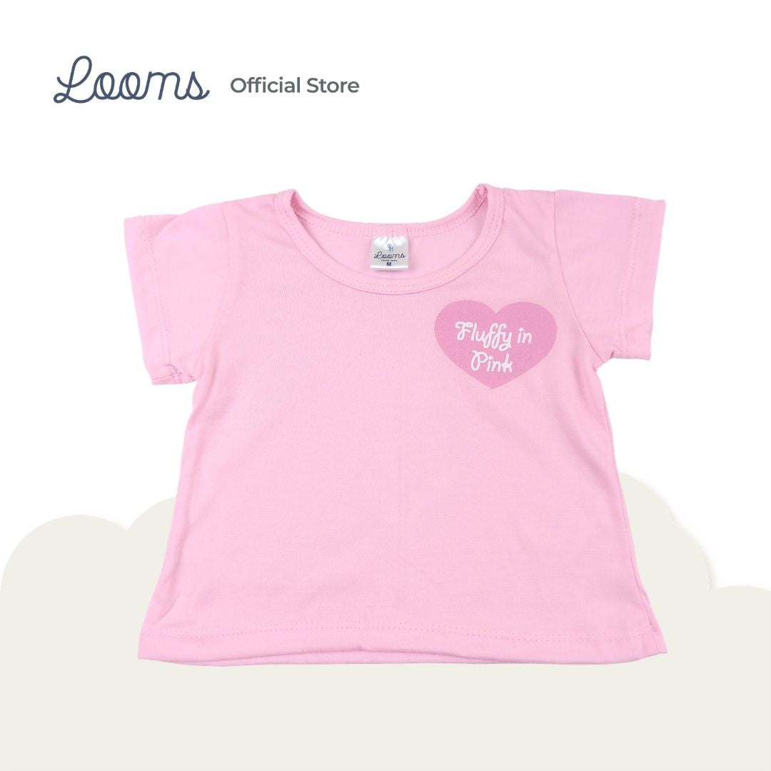 PINK TEDDY 3 IN 1 (3 PCS. PACK) BASICS FOR GIRLS INFANT TO TODDLER (0-3 YRS)