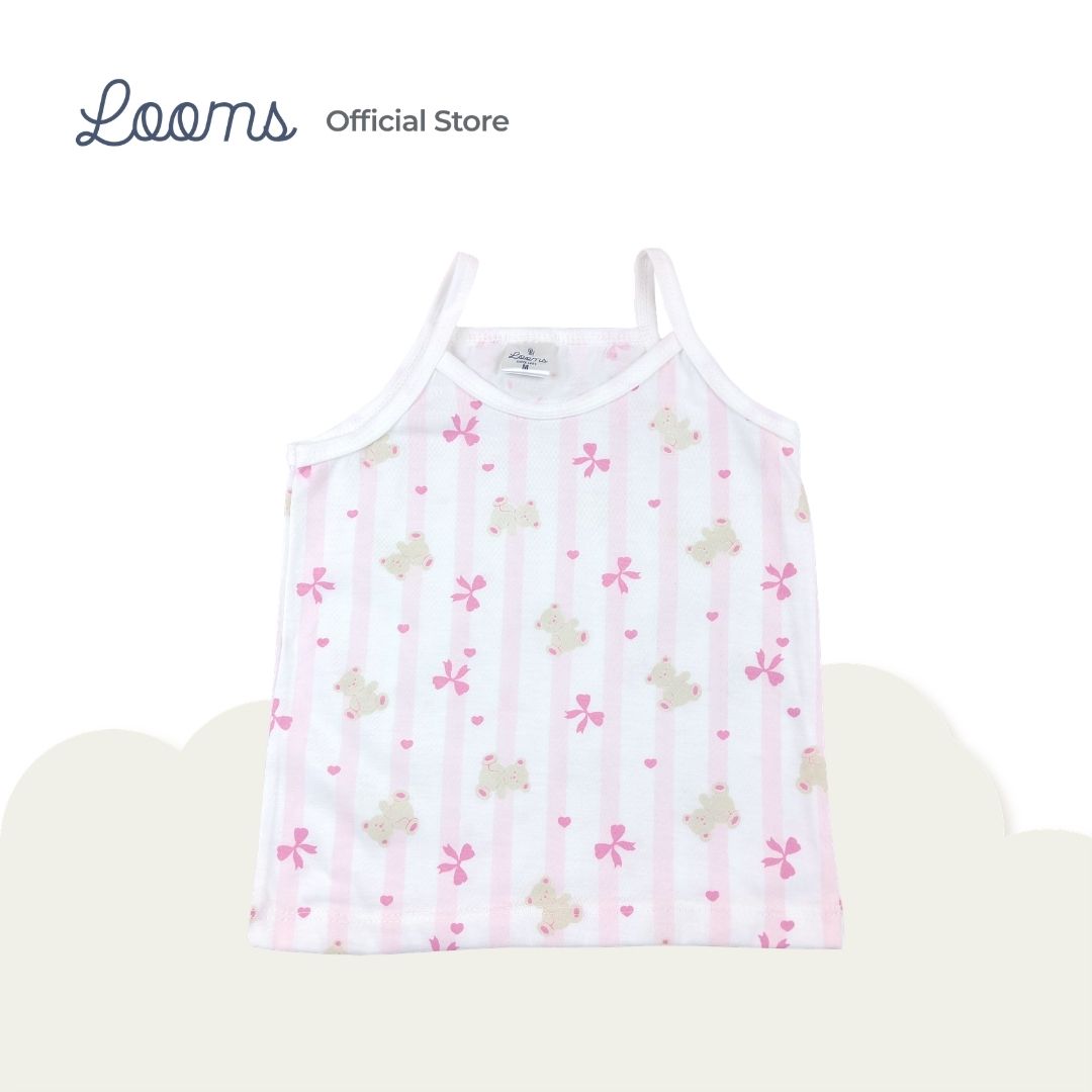 PINK TEDDY 3 IN 1 (3 PCS. PACK) BASICS FOR GIRLS INFANT TO TODDLER (0-3 YRS)