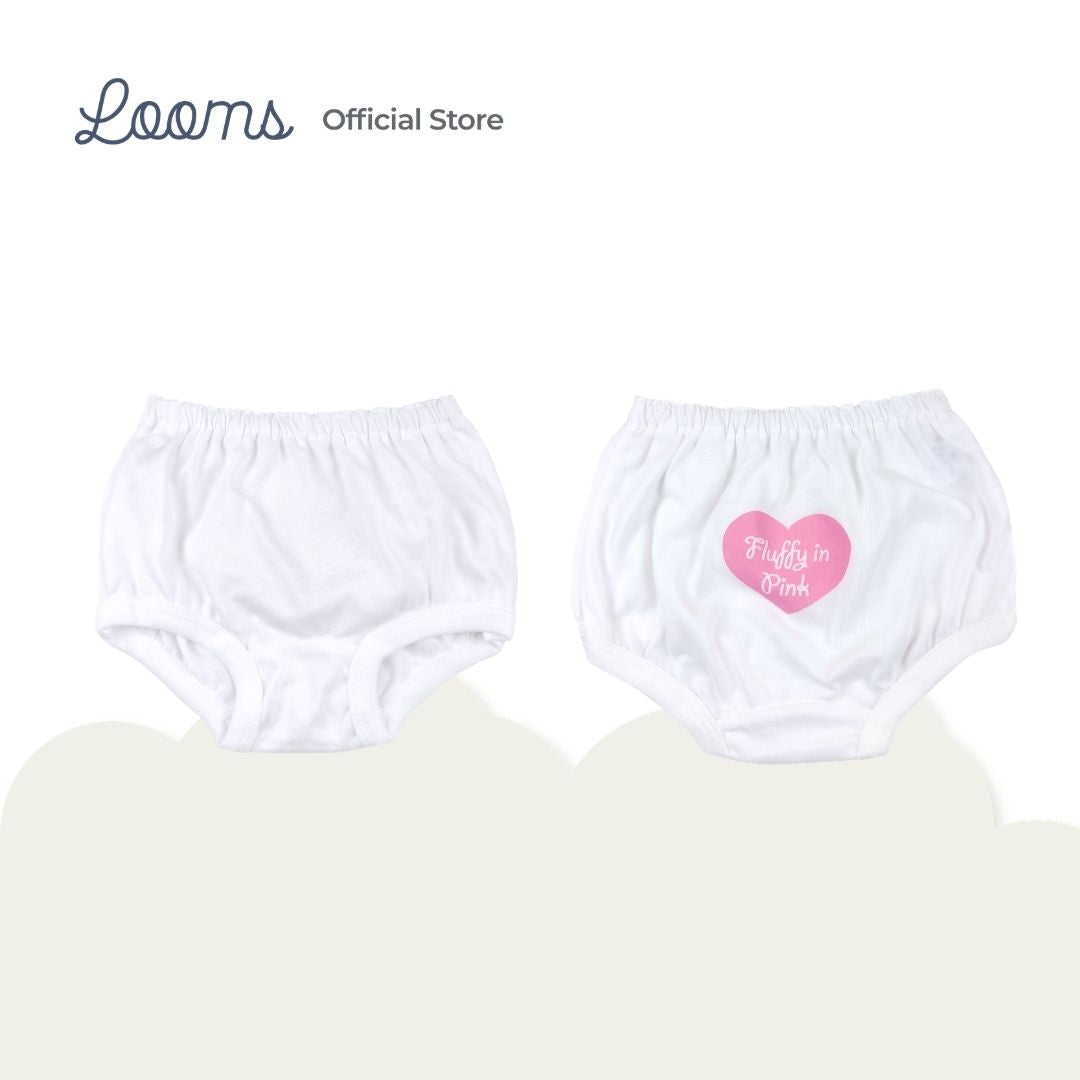 PINK TEDDY 3 IN 1 (3 PCS. PACK) BASICS FOR GIRLS INFANT TO TODDLER (0-3 YRS)