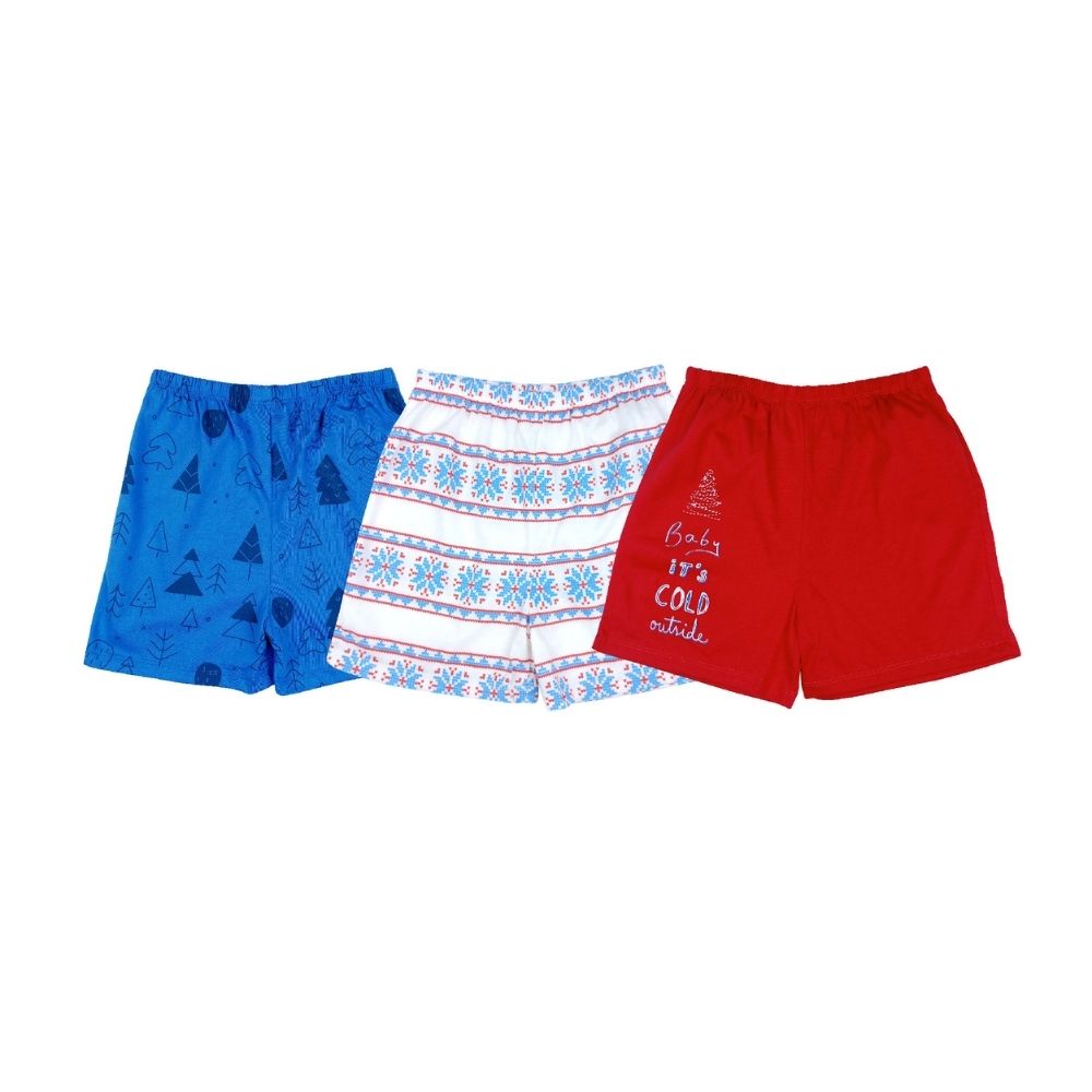 WINTER WONDERLAND 3IN1 SHORTS FOR KIDS (4-10 YRS OLD)