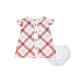 PLAIDS DRESS WITH PANTY FOR INFANTS (3-12 MONTHS)