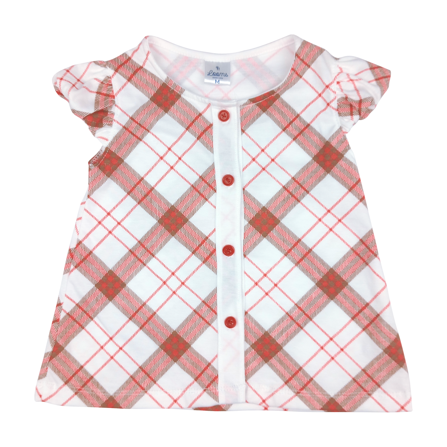 PLAIDS DRESS WITH PANTY FOR INFANTS (3-12 MONTHS)