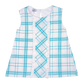 PLAIDS  DRESS WITH PANTY FOR INFANTS (3-12 MONTHS)