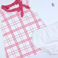 PLAIDS DRESS WITH PANTY FOR INFANTS (3-12 MONTHS)