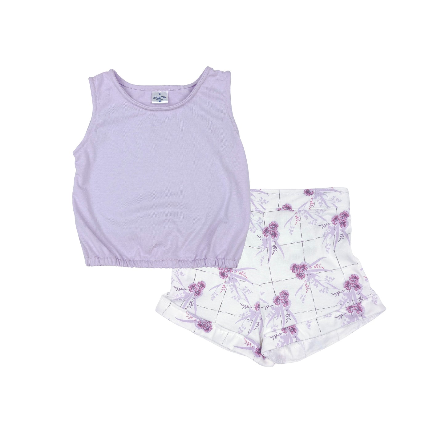 PLAIDS BLOUSE & SHORTS FOR INFANTS (3-12 MONTHS)