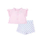 PLAIDS BLOUSE & SKORTS FOR INFANTS (3-12 MONTHS)