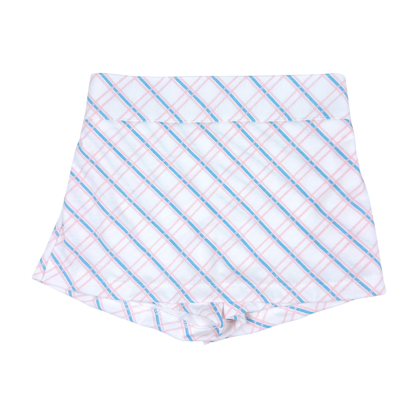 PLAIDS BLOUSE & SKORTS FOR INFANTS (3-12 MONTHS)