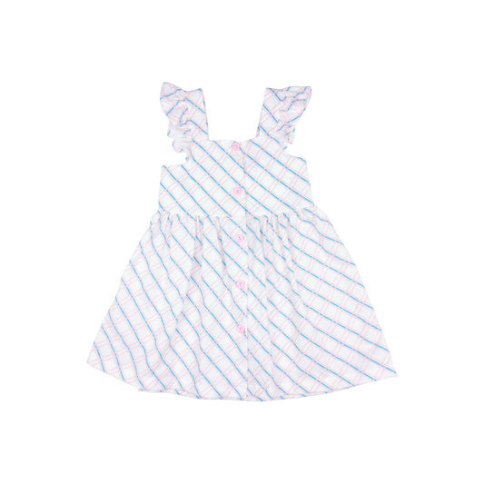 PLAIDS SUNDRESS FOR INFANTS (3-12 MONTHS)