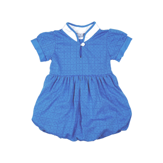 Oriental Girls Bubble Dress for Infants 3-12 Months