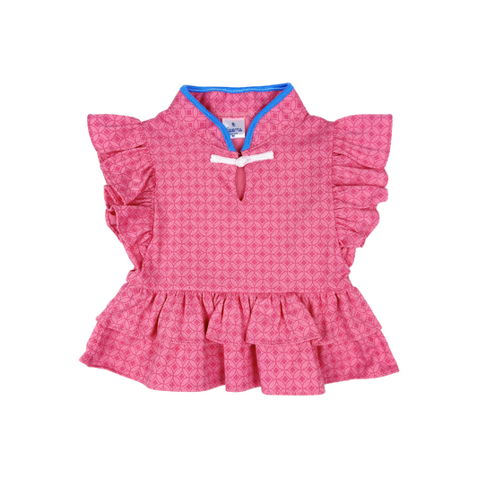 Oriental Girls Blouse for Infants 3-12 Months