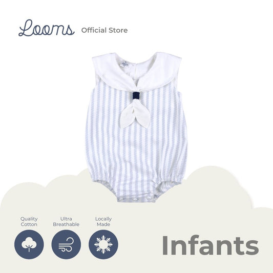 HAMPTONS SAILOR ROMPER FOR INFANTS (0-12 MOS)
