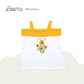 SUNFLOWER SHORT DRESS AND PANTY SET FOR INFANTS (0-12 MOS)