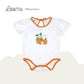 ORANGE FARM ONESIE AND SKIRT SET FOR INFANTS (0-12 MOS)