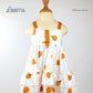 ORANGE FARM DRESS FOR INFANTS (0-12 MOS)
