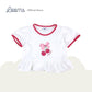 MON CHERI BLOUSE AND SHORTS SET FOR INFANTS (0-12 MOS)