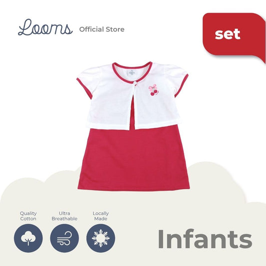 MON CHERI DRESS FOR INFANTS (0-12 MOS)